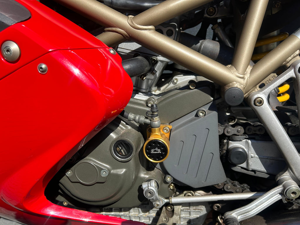 Ducati ST4 | 18.000 KM | Nieuwstaat | Rood/Goud | Uniek!