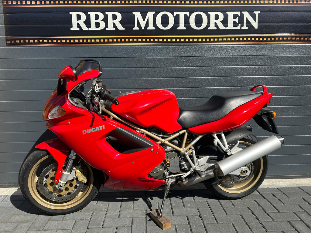 Ducati ST4 | 18.000 KM | Nieuwstaat | Rood/Goud | Uniek!