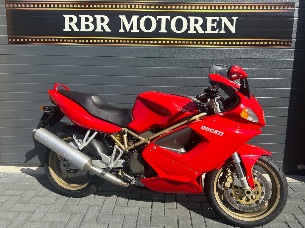 Ducati ST4 | 18.000 KM | Nieuwstaat | Rood/Goud | Uniek!