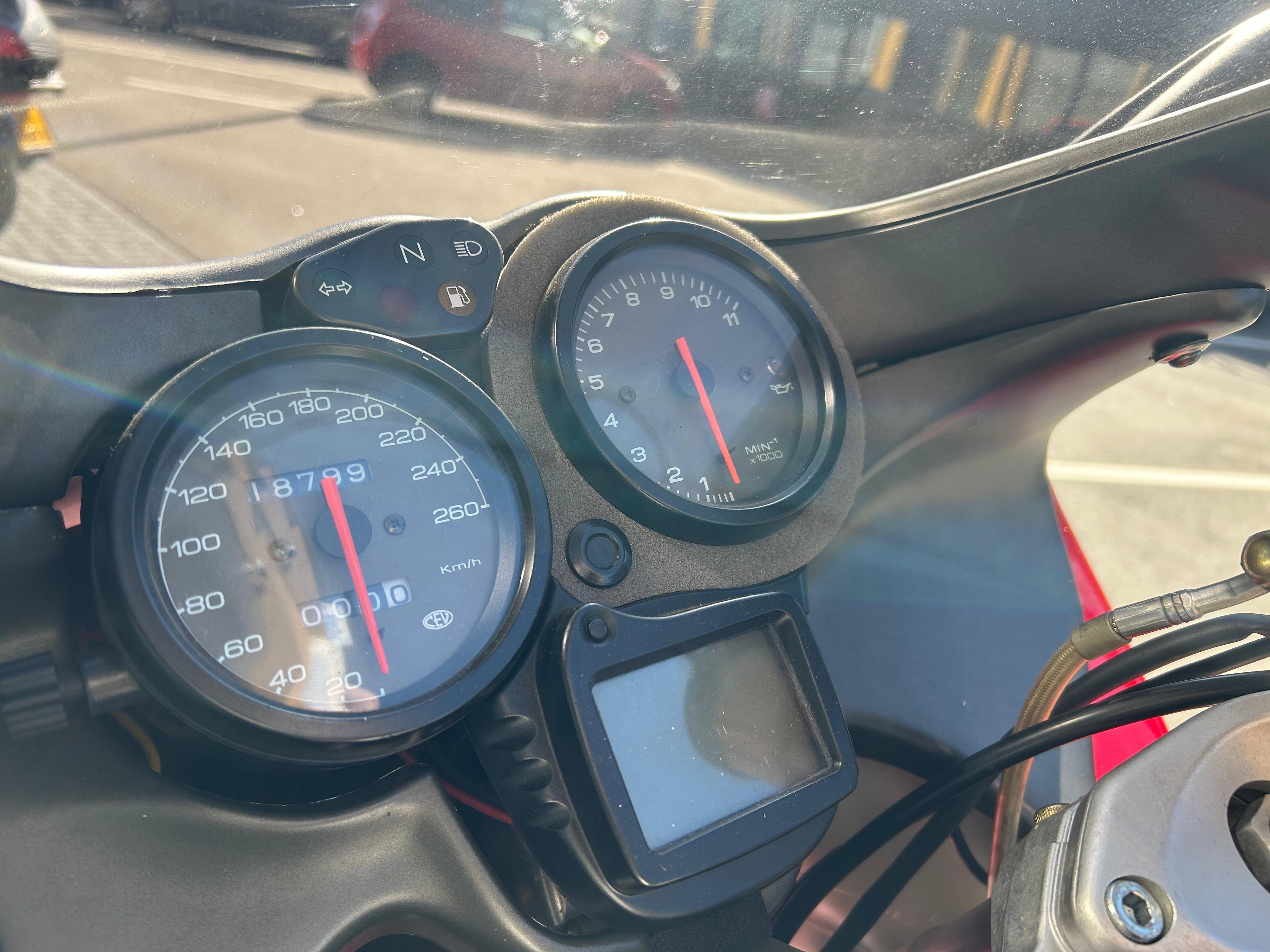 Ducati ST4 | 18.000 KM | Nieuwstaat | Rood/Goud | Uniek!
