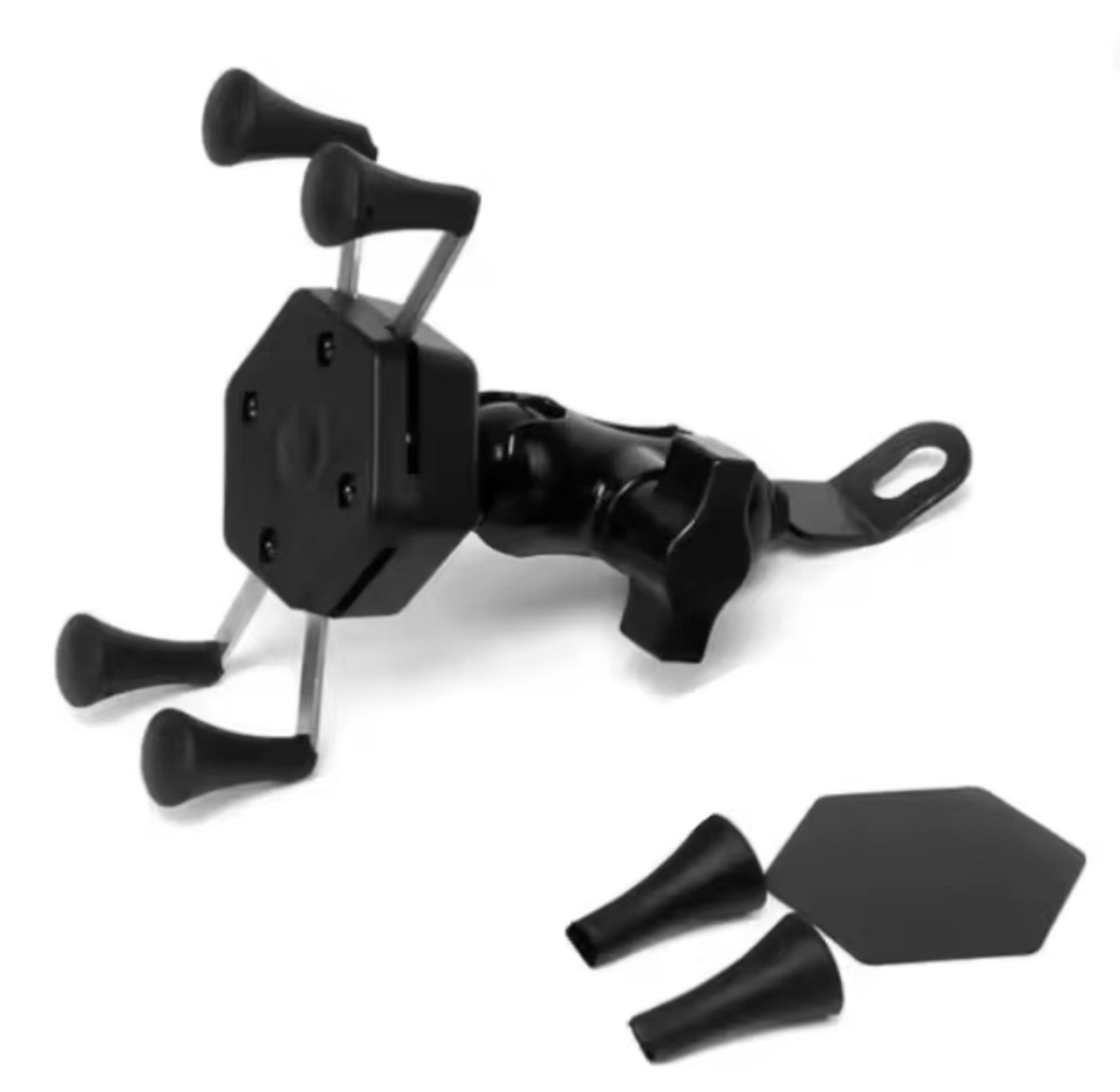 Universele 360° Telefoonhouder voor Motor, Scooter en Fiets – Voor 4,7 tot 6,7 inch Smartphones