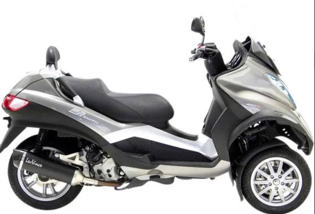 LeoVince NERO Sportuitlaat Slip-On – Piaggio MP3 &amp; Gilera Fuoco 400/500cc