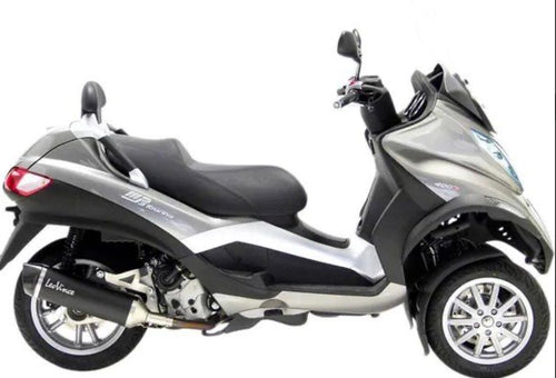 LeoVince NERO Sportuitlaat Slip-On – Piaggio MP3 &amp; Gilera Fuoco 400/500cc