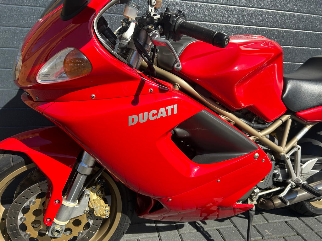 Ducati ST4 | 18.000 KM | Nieuwstaat | Rood/Goud | Uniek!