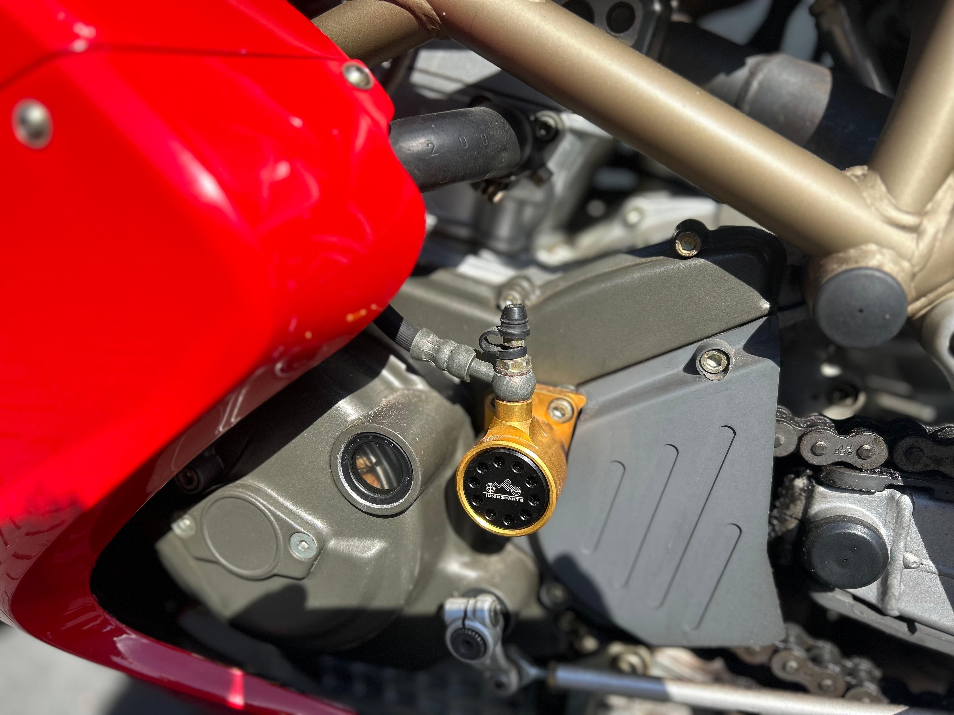 Ducati ST4 | 18.000 KM | Nieuwstaat | Rood/Goud | Uniek!